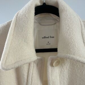 Wilfred Free Women's Ivory Teddy Jacket